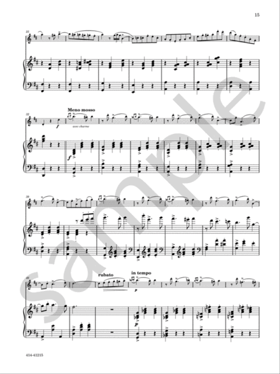 Sparklers Sparklers Chamber Music scores gallery preview page 6