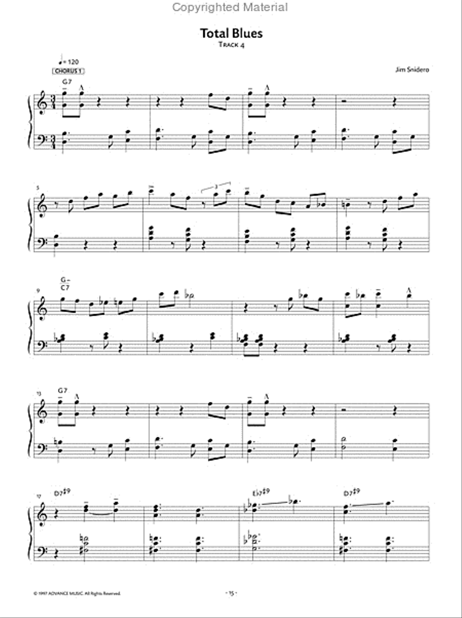 Jazz Conception Piano Piano Method scores gallery preview page 5