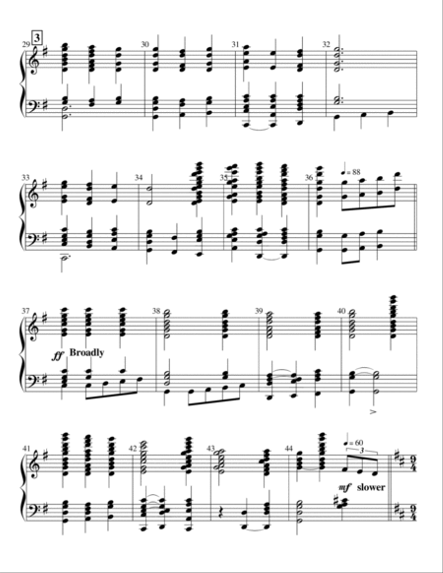 Faith in God Medley Handbell Choir scores gallery preview page 3