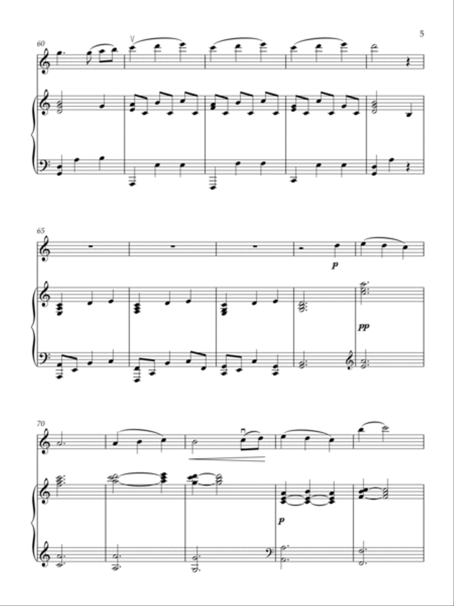 We'll Bring the World His Truth Violin Solo scores gallery preview page 5