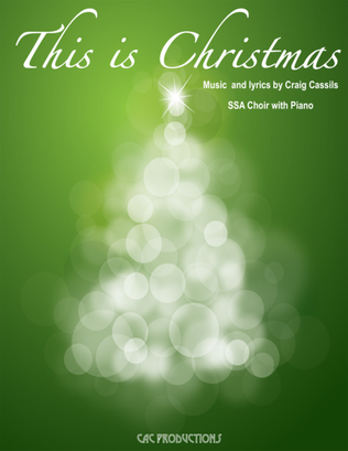 Book cover for This is Christmas