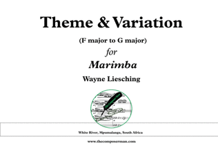 Theme and Variation for Marimba