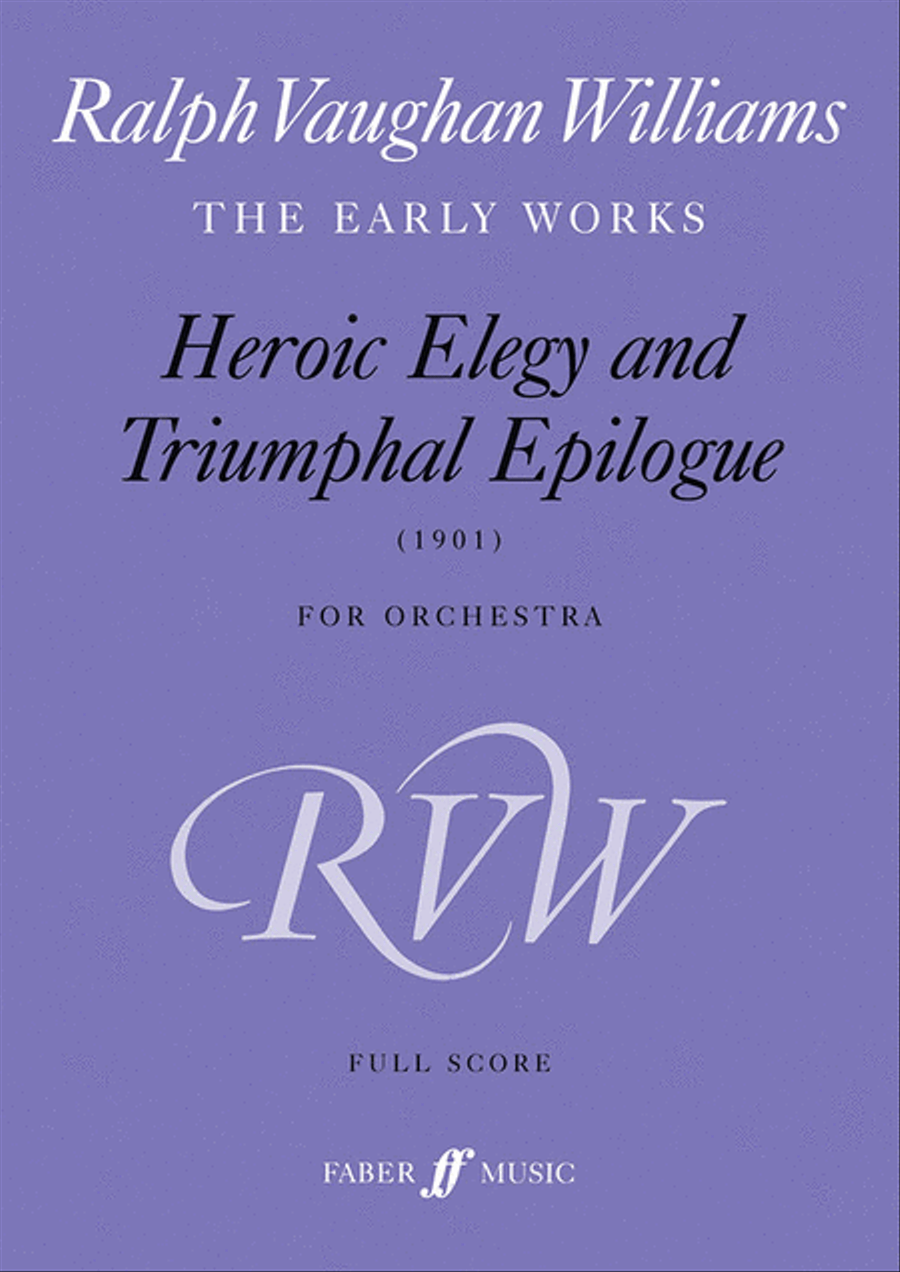 Heroic Elegy and Triumphal Epilogue Full Orchestra scores gallery preview page 1