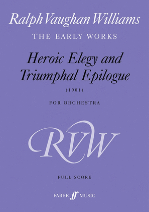 Book cover for Heroic Elegy and Triumphal Epilogue
