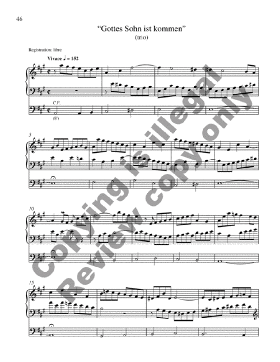 38 Chorals 38 Chorals Organ scores gallery preview page 16