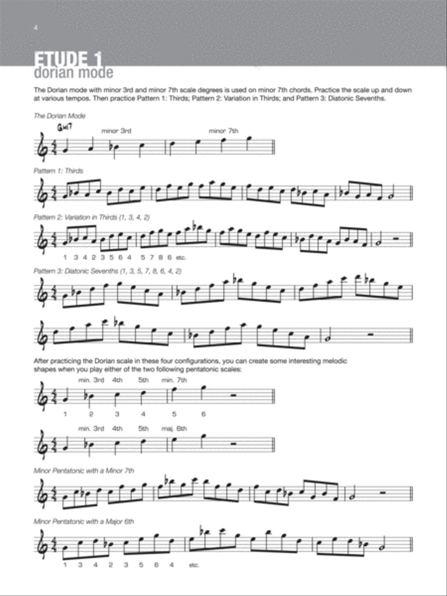 Playing on the Changes Tenor Saxophone scores gallery preview page 3