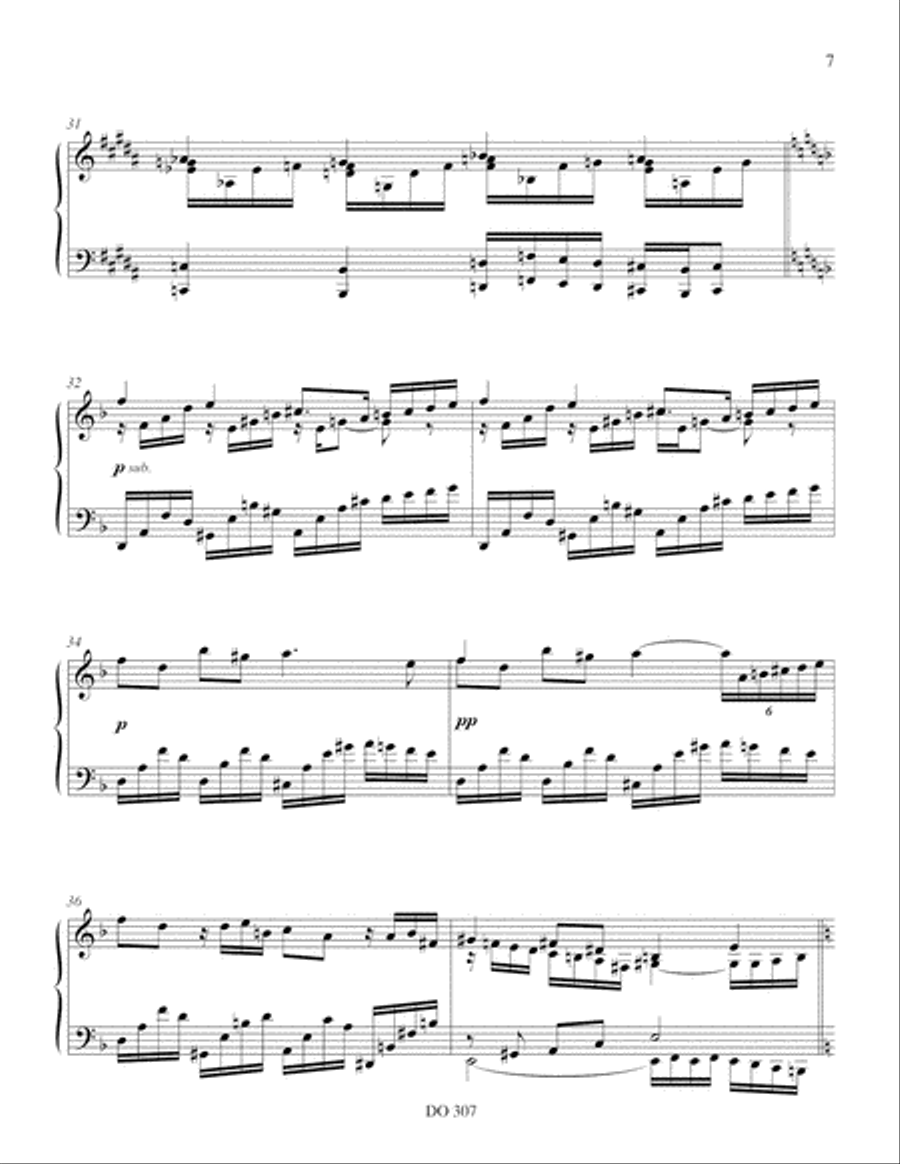 Sonate romantique Piano Solo scores gallery preview page 6