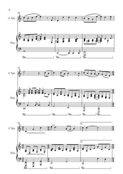 Love Of My Life by Queen - Trumpet Solo - Digital Sheet Music