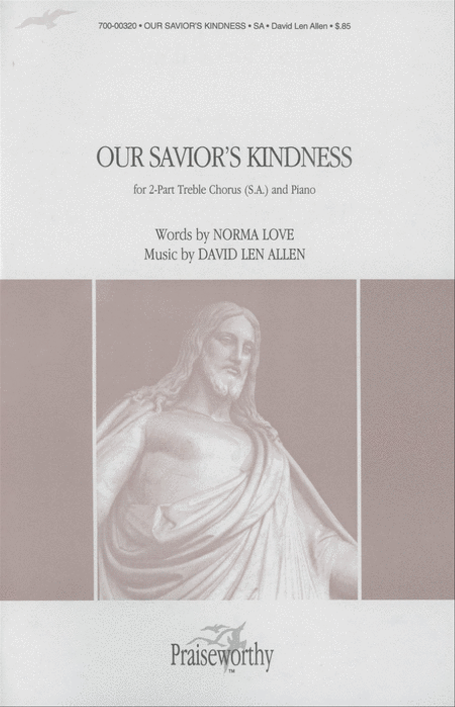 Our Savior's Kindness - SA SA scores gallery preview page 1