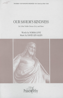 Book cover for Our Savior's Kindness - SA