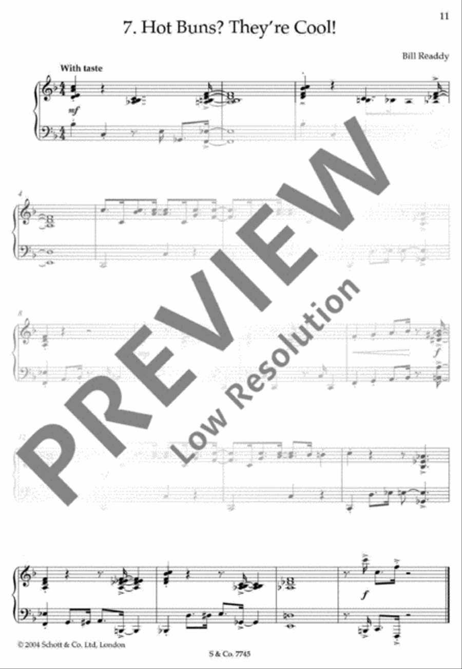 Twinkle, Twinkle Jazzy Star Piano Solo scores gallery preview page 12