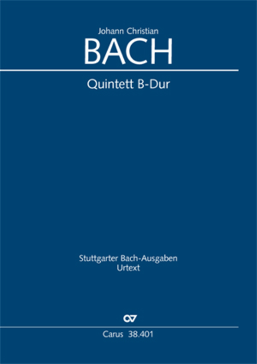 Quintett in B Bassoon scores gallery preview page 1