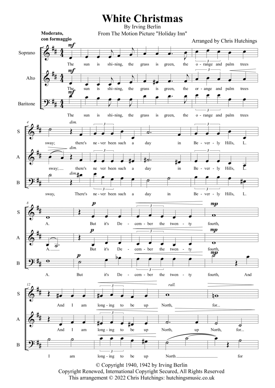 White Christmas SAT scores gallery preview page 1