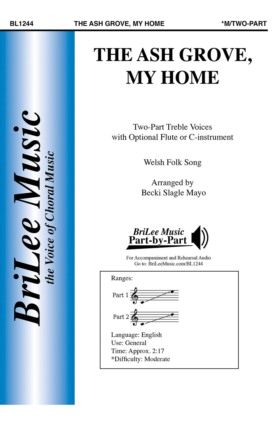 The Ash Grove, My Home 2-Part scores gallery preview page 1