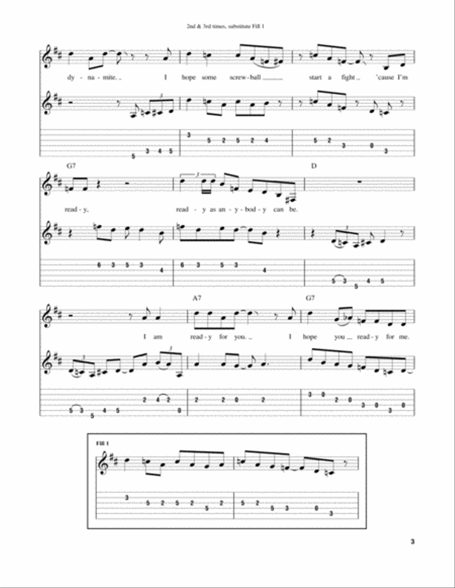 I'm Ready Acoustic Guitar scores gallery preview page 3