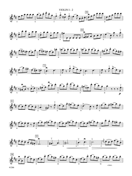 Adagio and Presto: 1st Violin