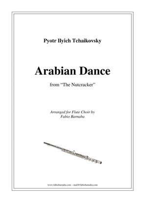 Book cover for Arabian Dance from "The Nutcracker" - for Flute Choir