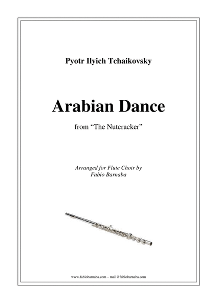 Arabian Dance from "The Nutcracker" - for Flute Choir image number null