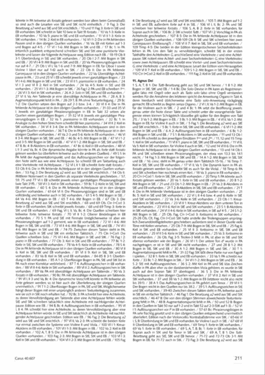 Mass in time of war (Missa in tempore belli) 4-Part scores gallery preview page 219