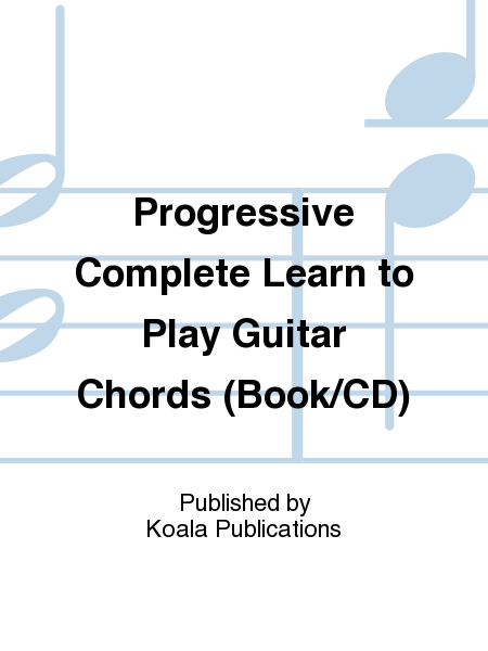 Progressive Complete Learn to Play Guitar Chords (Book/CD)