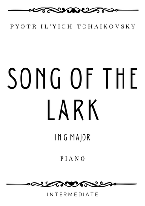 Tchaikovsky - Song of the Lark in G Major - Intermediate