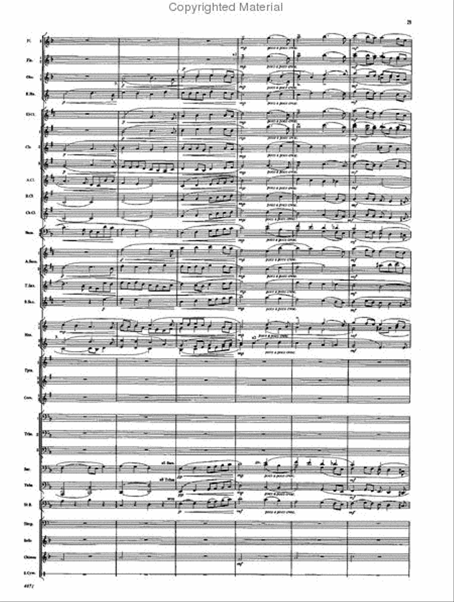 Fourth Suite for Band Concert Band scores gallery preview page 27