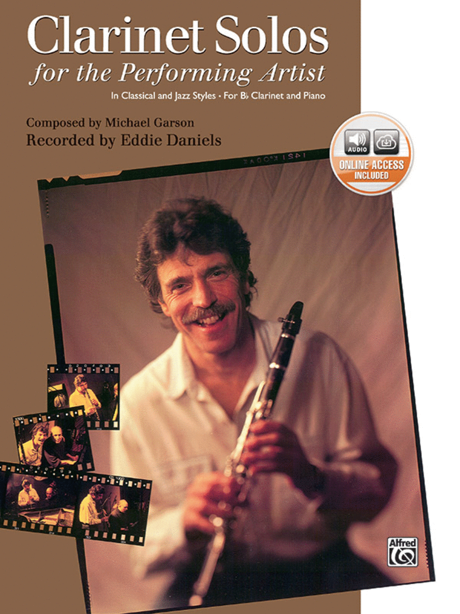 Clarinet Solos for the Performing Artist Clarinet Solo scores gallery preview page 1
