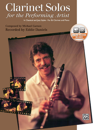 Book cover for Clarinet Solos for the Performing Artist