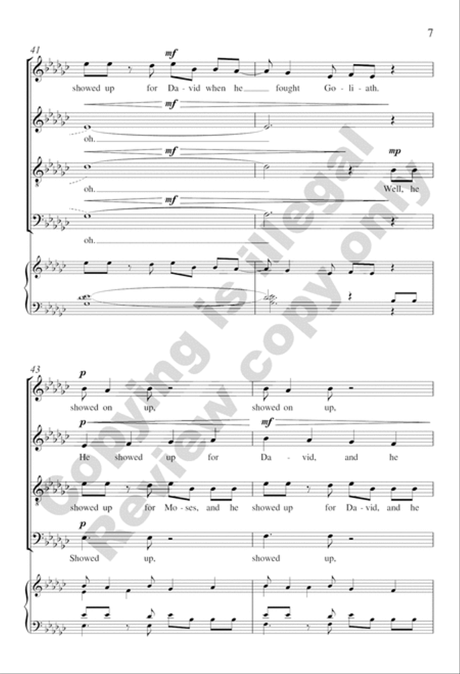My King Is Comin' Soon My King Is Comin' Soon 4-Part scores gallery preview page 6