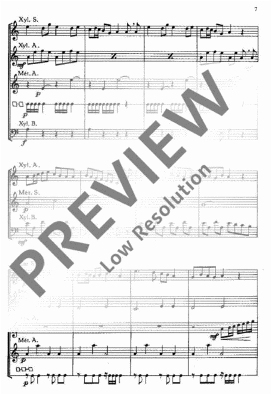 Quasi una Sonata... Glockenspiel scores gallery preview page 8