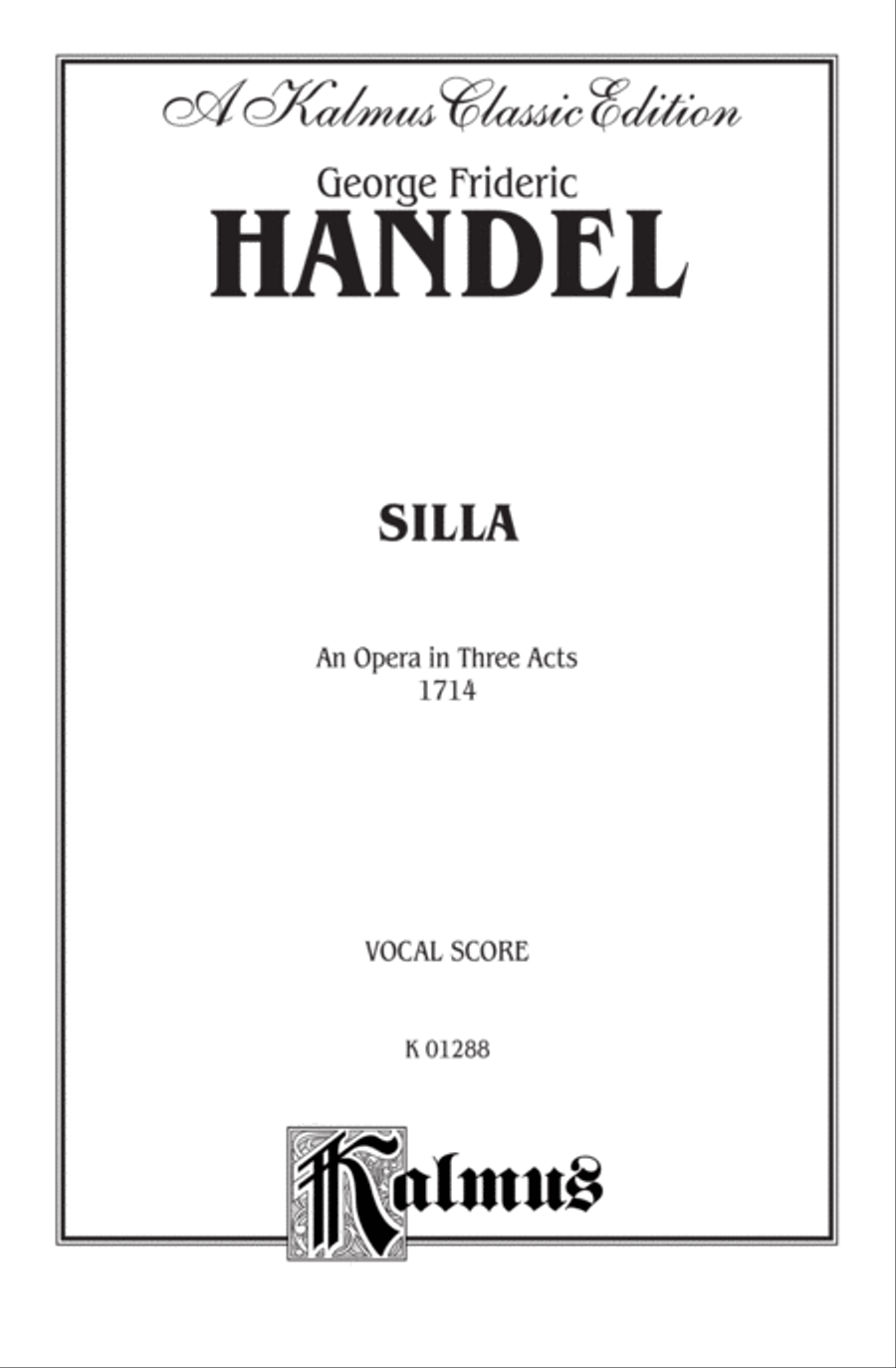 Silla (1714) Voice scores gallery preview page 2