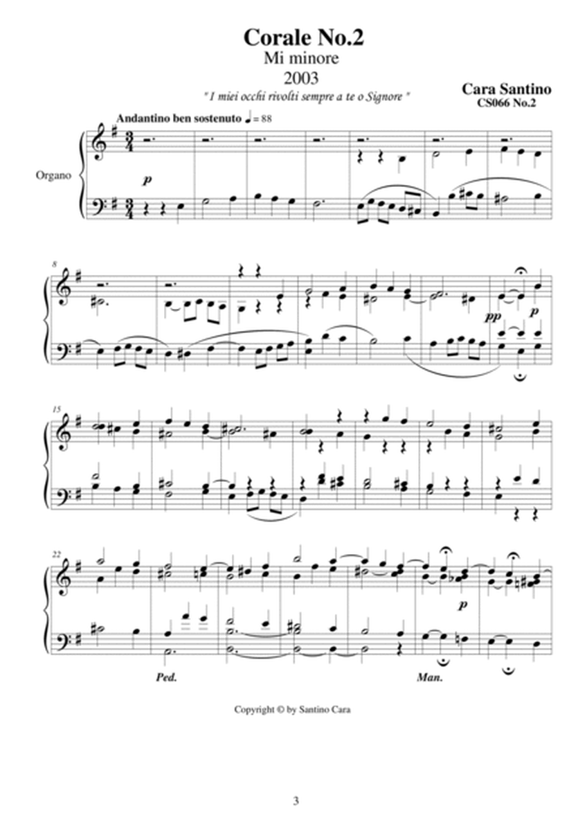 2 Chorales for organ - CS066 image number null