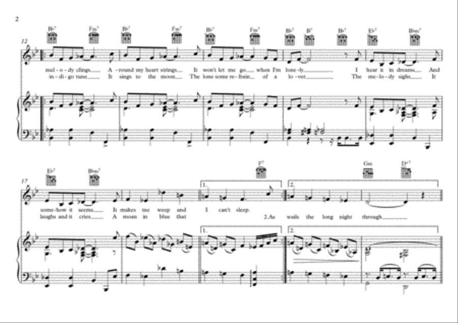 Harlem Nocturne Harlem Nocturne Voice scores gallery preview page 2