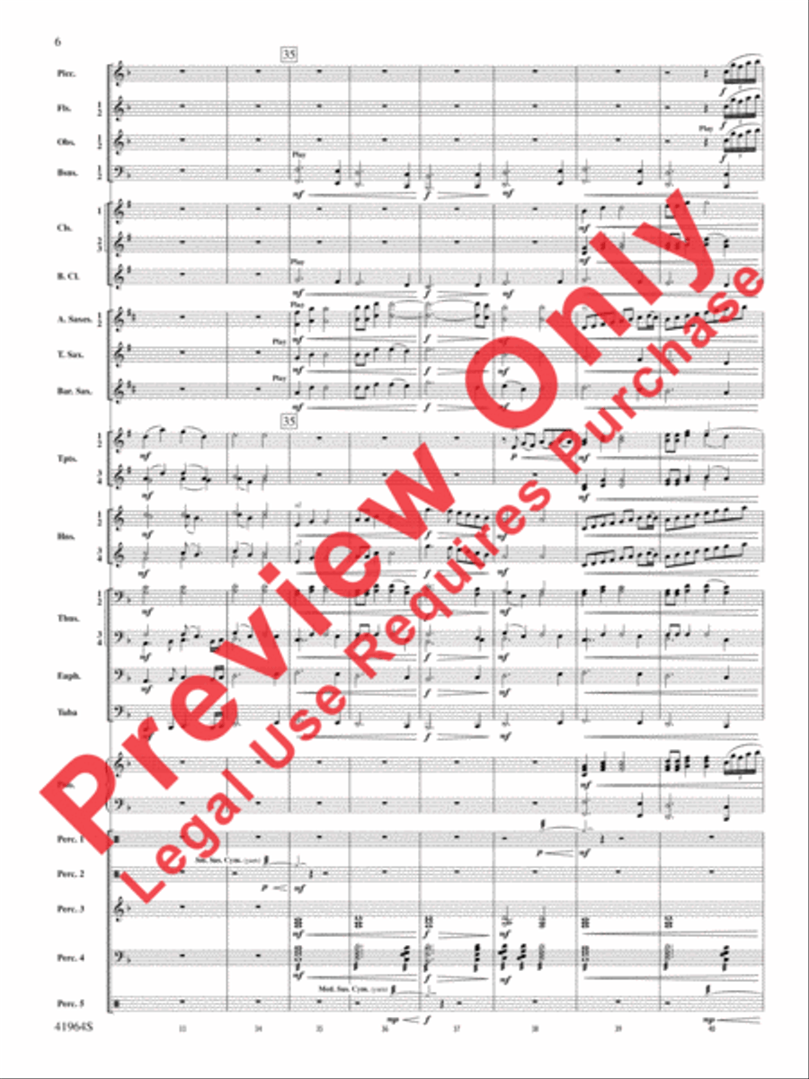 All the Pretty Little Horses Concert Band scores gallery preview page 7