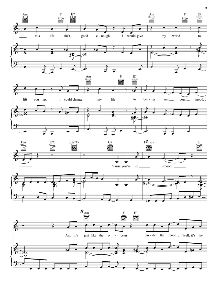 Smooth (feat. Rob Thomas) Acoustic Guitar scores gallery preview page 3