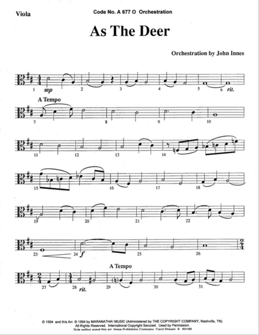 As the Deer Choir scores gallery preview page 19