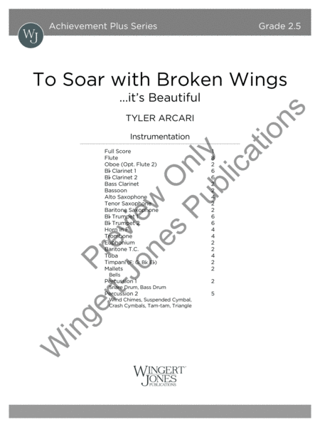 To Soar with Broken Wings image number null