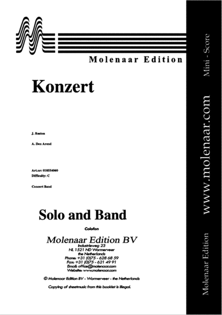 Konzert Konzert Concert Band scores gallery preview page 2