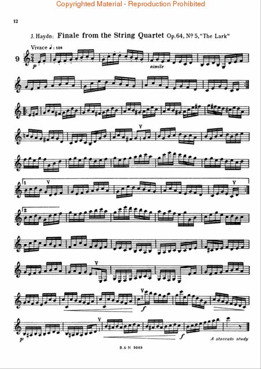 Passage Studies Book 1 Clarinet Solo scores gallery preview page 3