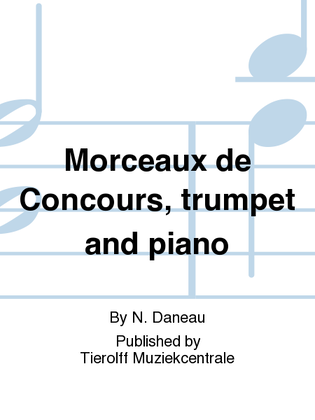 Morceau De Concours, Trumpet & Piano