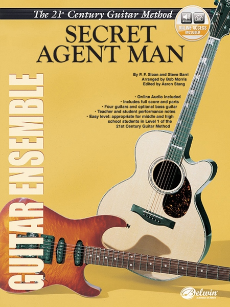 Belwin's 21st Century Guitar Ensemble -- Secret Agent Man image number null