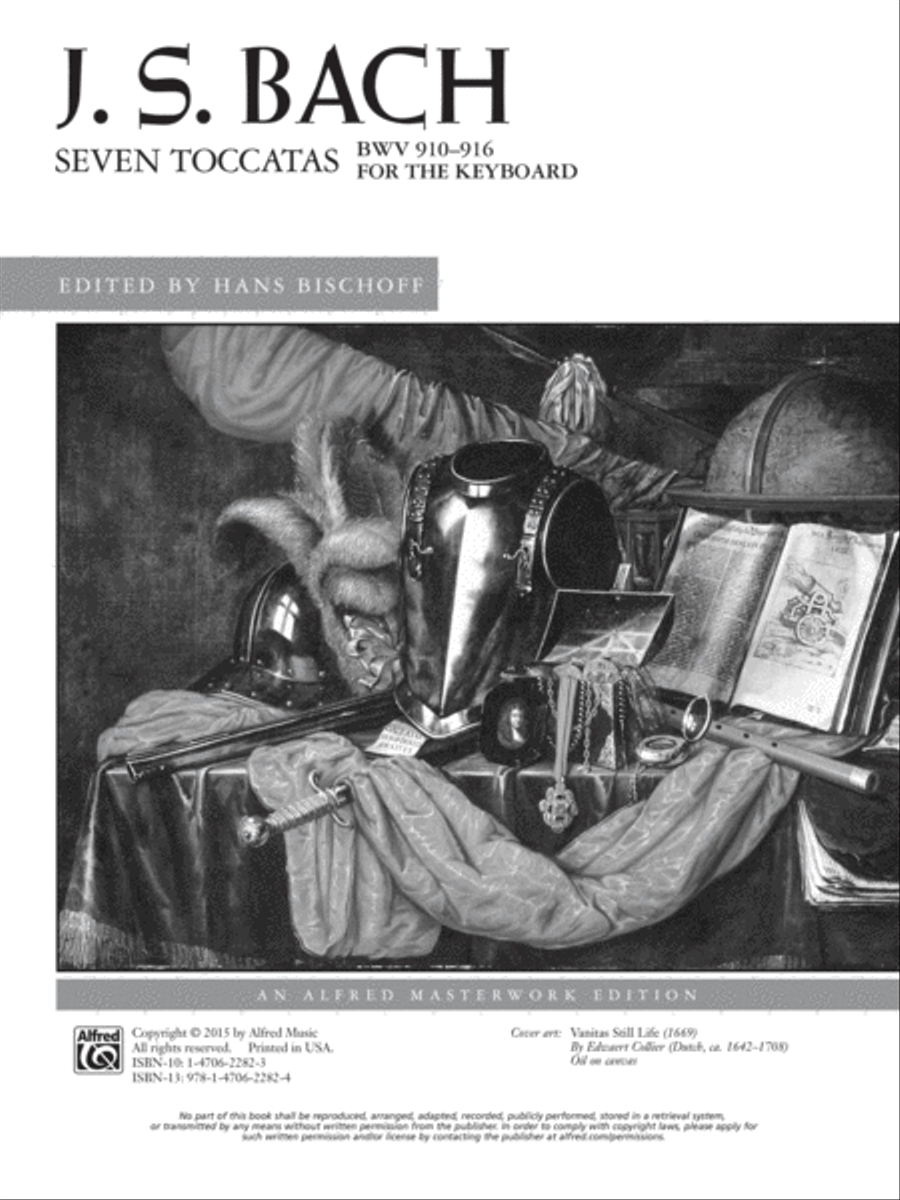 Seven Toccatas, BWV 910--916 Piano Solo scores gallery preview page 2