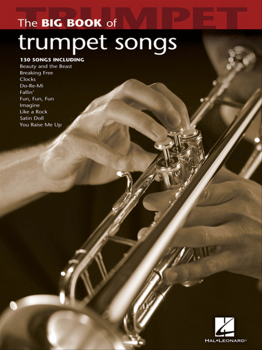 Big Book of Trumpet Songs Trumpet Solo scores gallery preview page 1