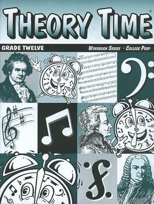 Book cover for Theory Time Grade 12 Workbook