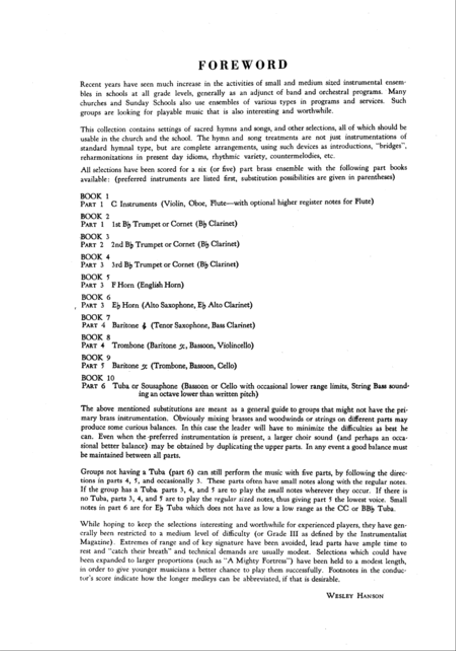 Ensemble Music for Church and School Part scores gallery preview page 3