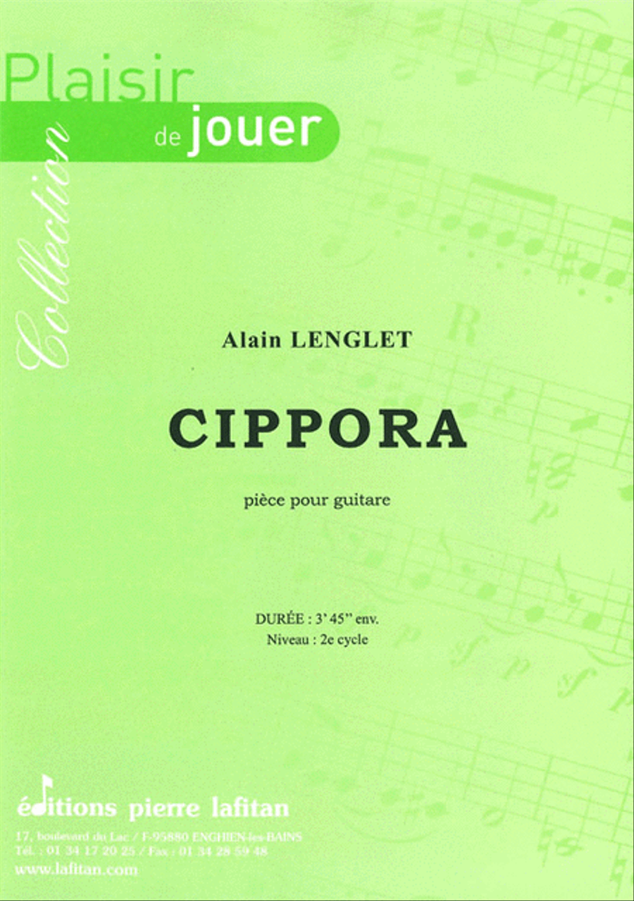 Cippora Guitar scores gallery preview page 1