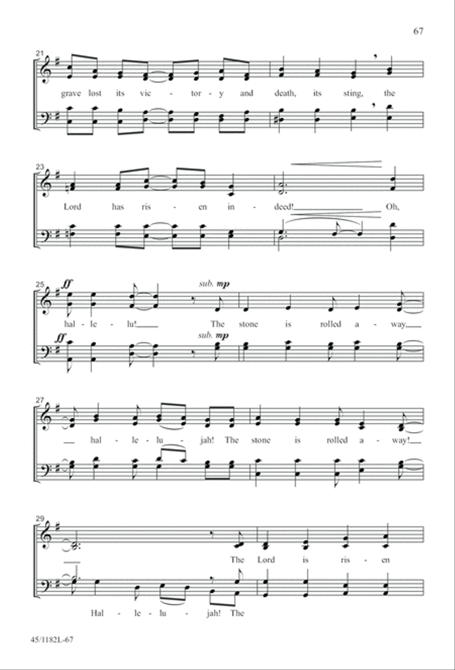 All Around A Cappella All Around A Cappella 4-Part scores gallery preview page 67