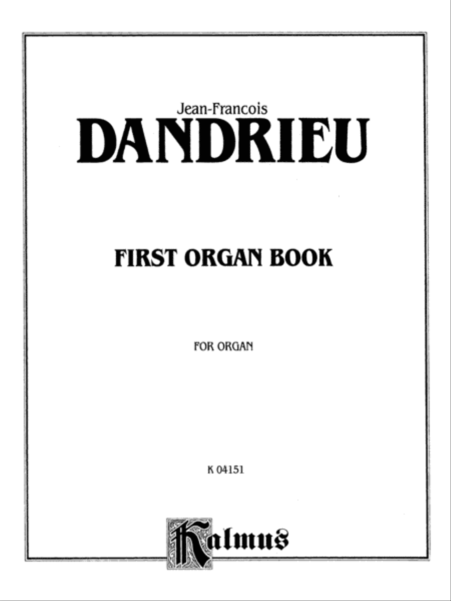 First Organ Book Organ scores gallery preview page 2
