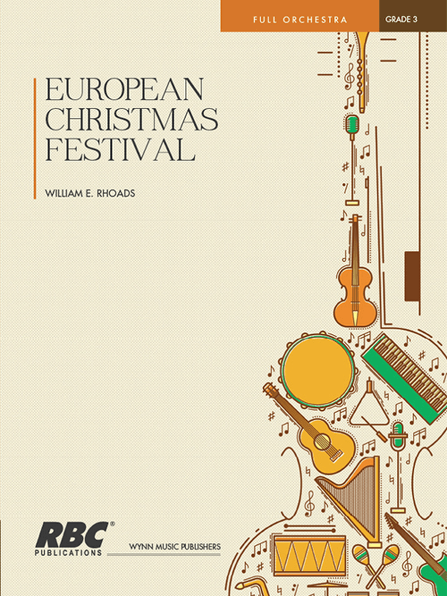 European Christmas Festival (Score) Full Orchestra scores gallery preview page 1