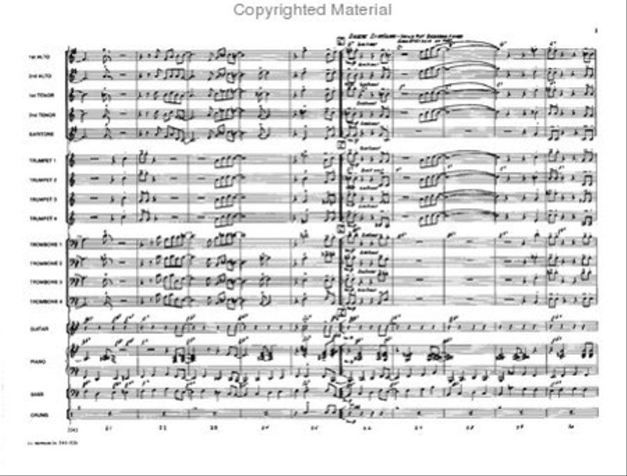 Chicken Franks Chicken Franks Jazz Ensemble scores gallery preview page 4